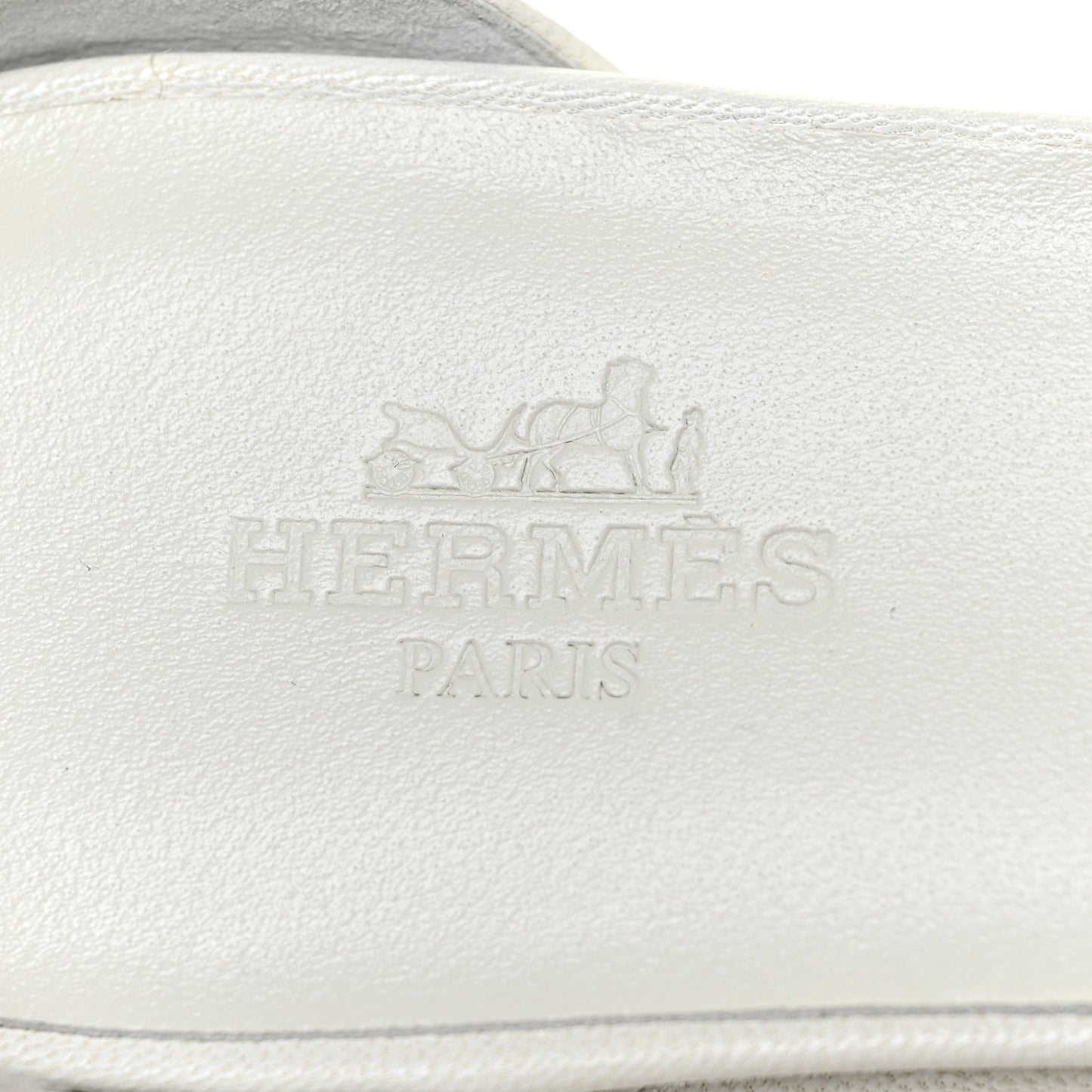 Goatskin Elda Espadrille Wedge Sandals 37 White