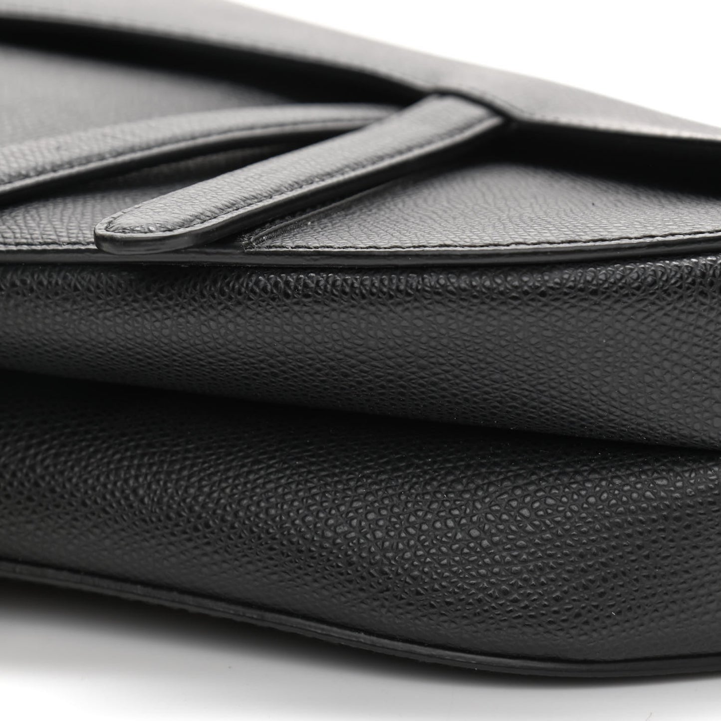 Calfskin Saddle Bag Black