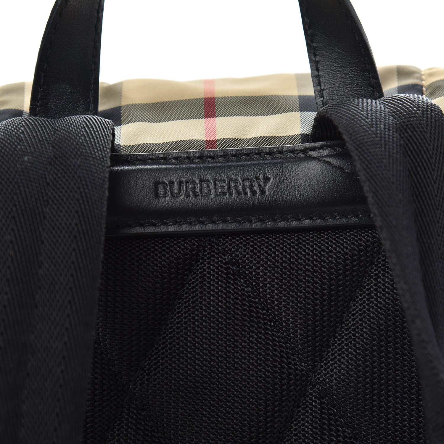 Burberry Vintage Check Small Rucksack Backpack Archive Beige 10 of 10