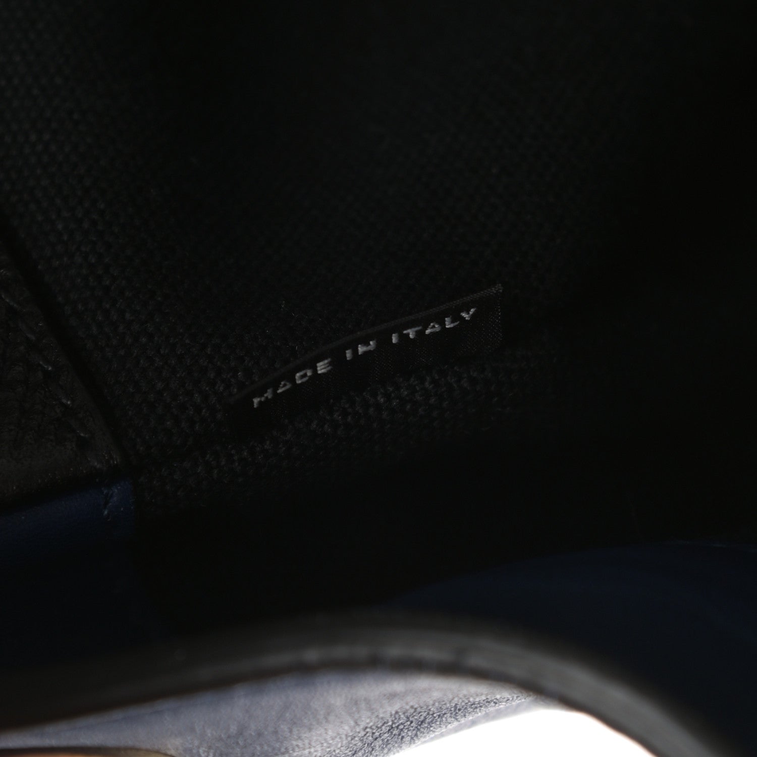 Prada Saffiano City Calfskin Bi-Color Tote Bluette Black 8 of 18