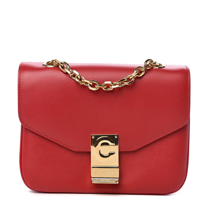 Celine Shiny Calfskin Small C Bag Red 1 of 9