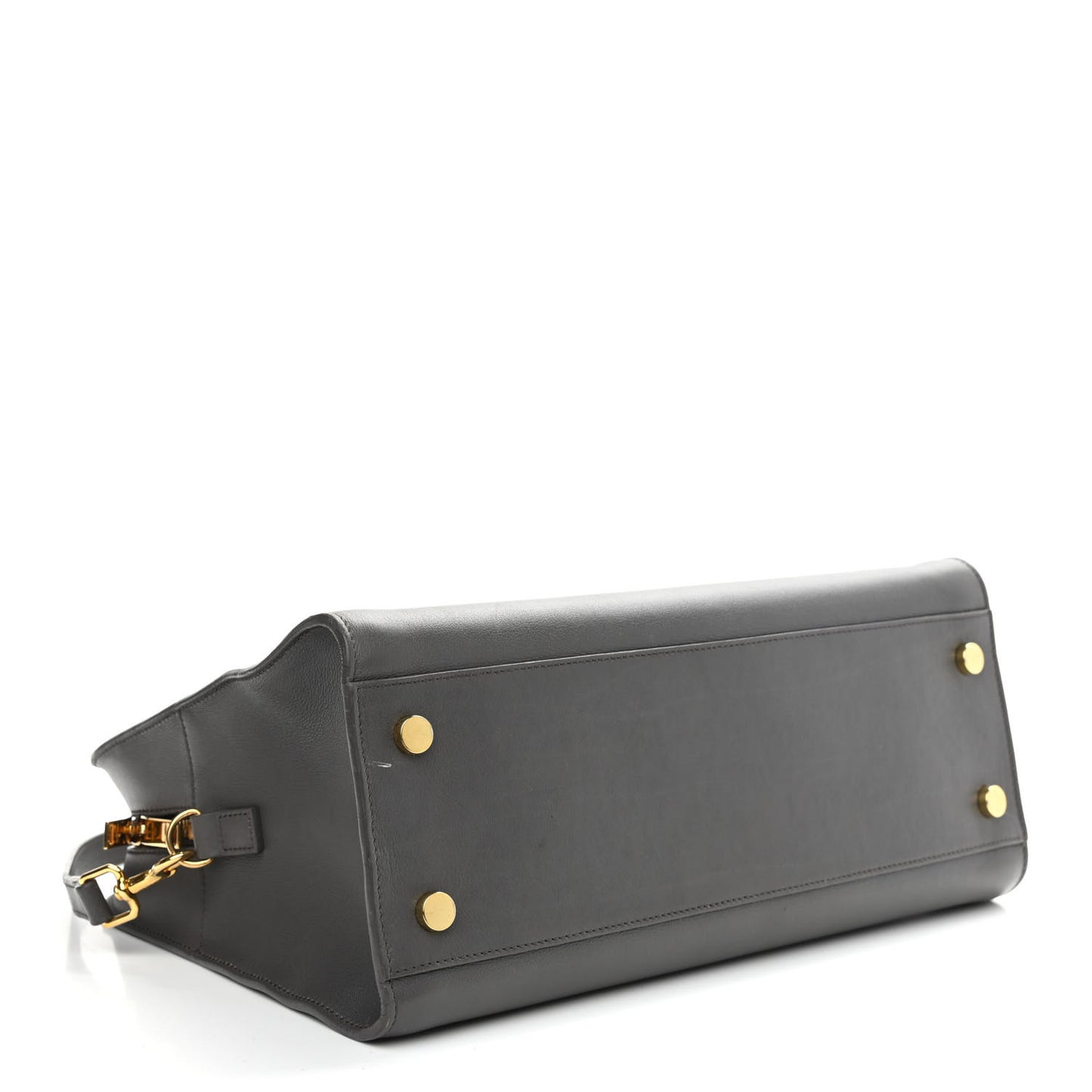 Calfskin Small Monogram Cabas Grey