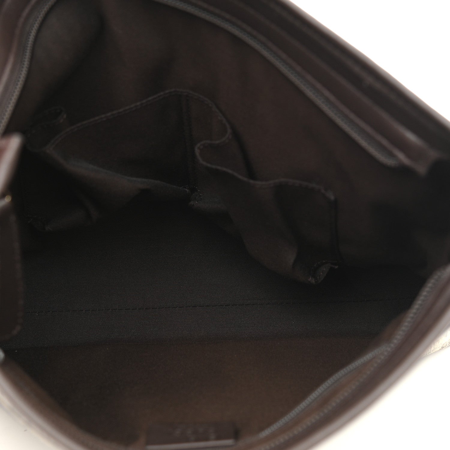 Gucci GG Plus Monogram Medium Flat Messenger Bag Dark Brown 5 of 8