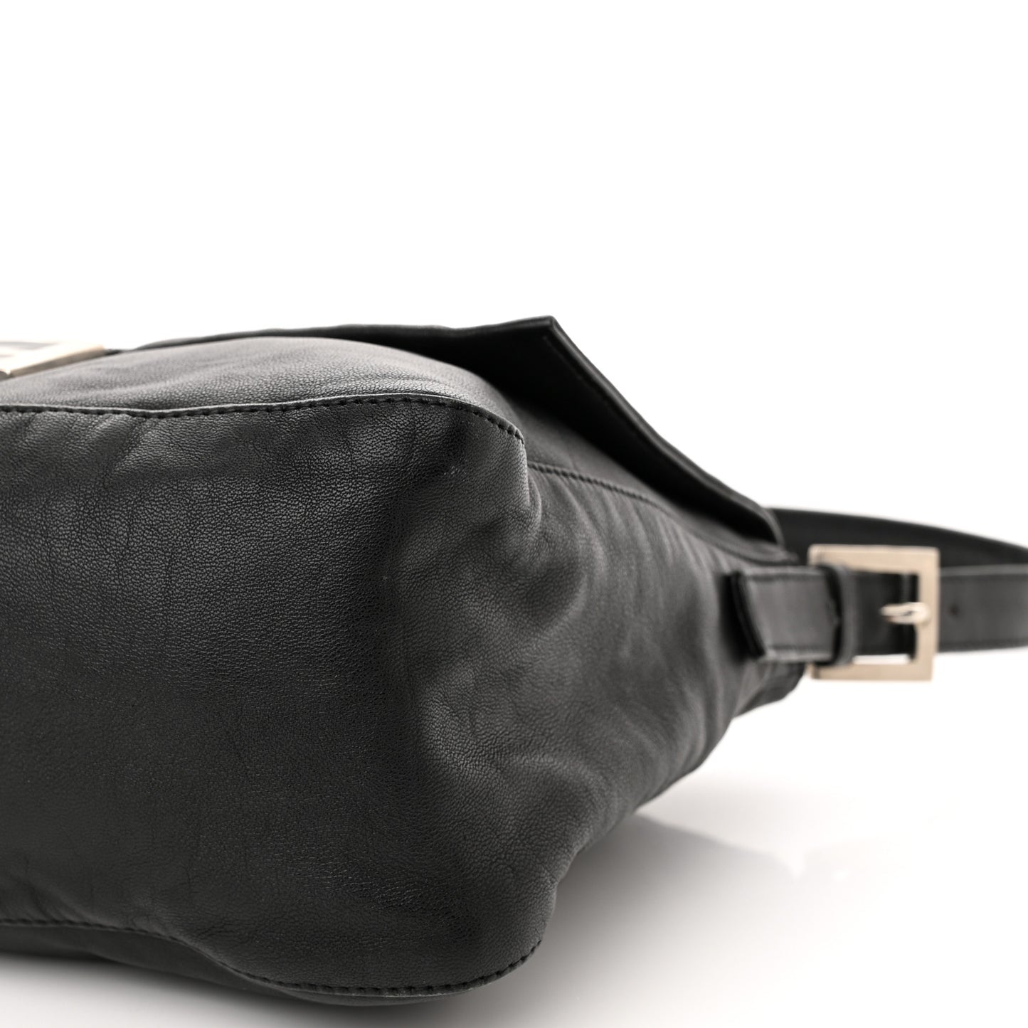 Lambskin Mama Baguette Black