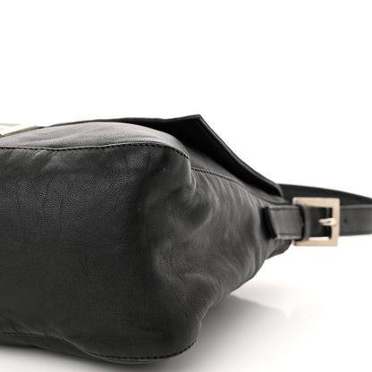Fendi Lambskin Mama Baguette Black 9 of 12