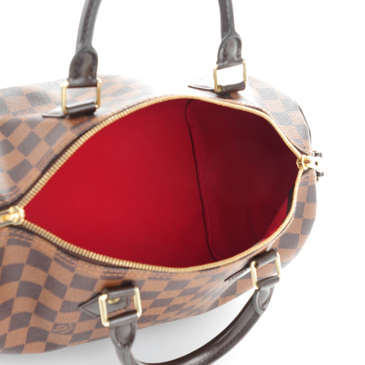 Louis Vuitton Damier Ebene Speedy Bandouliere 30 6 of 7