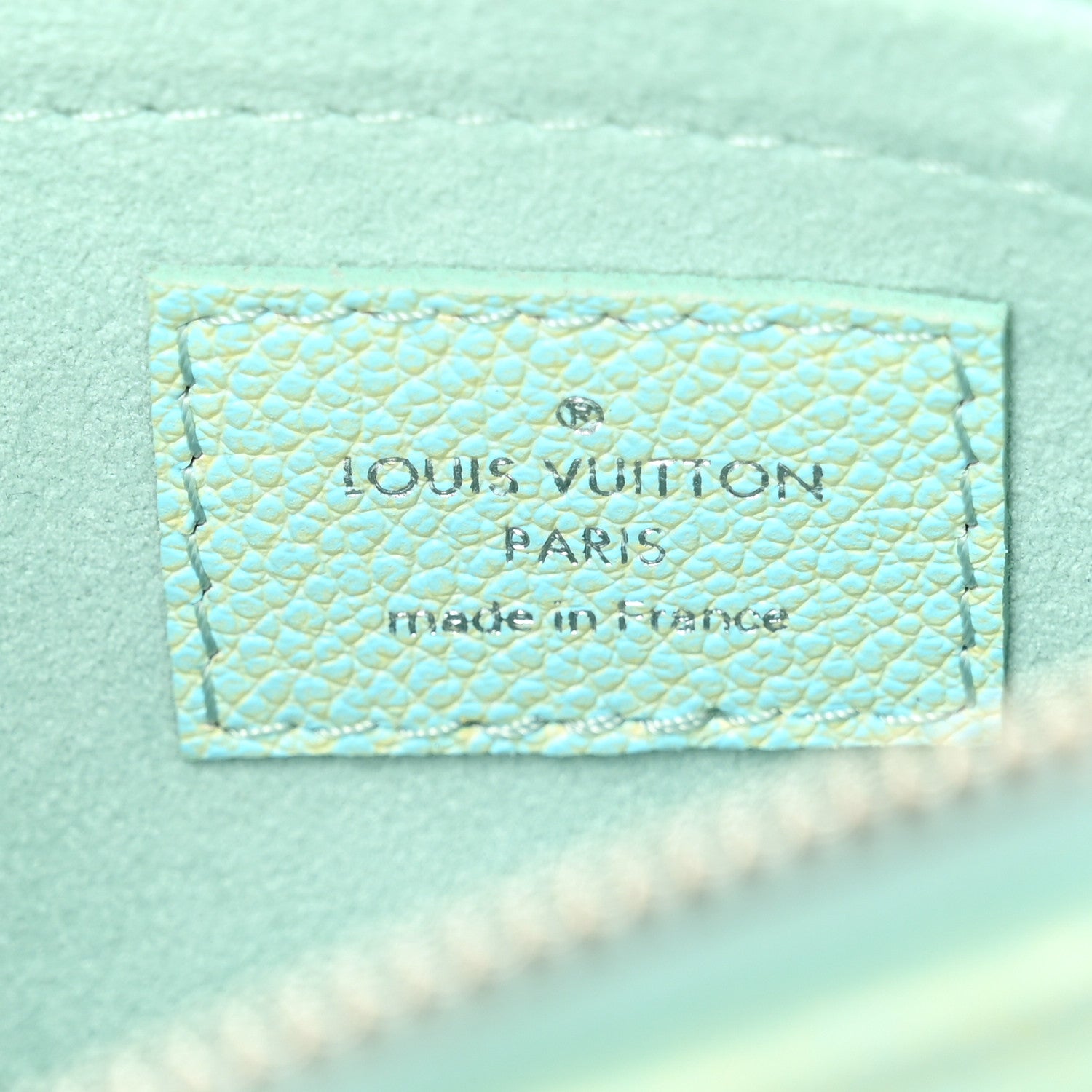 Louis Vuitton Empreinte Monogram Summer Stardust Multi Pochette Accessories Water Green 7 of 10