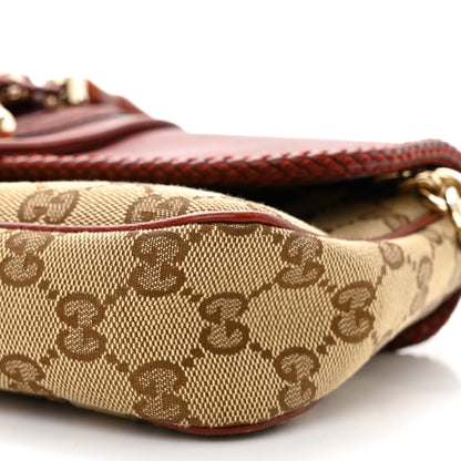 Gucci Monogram Marrakech Evening Bag Red 10 of 11