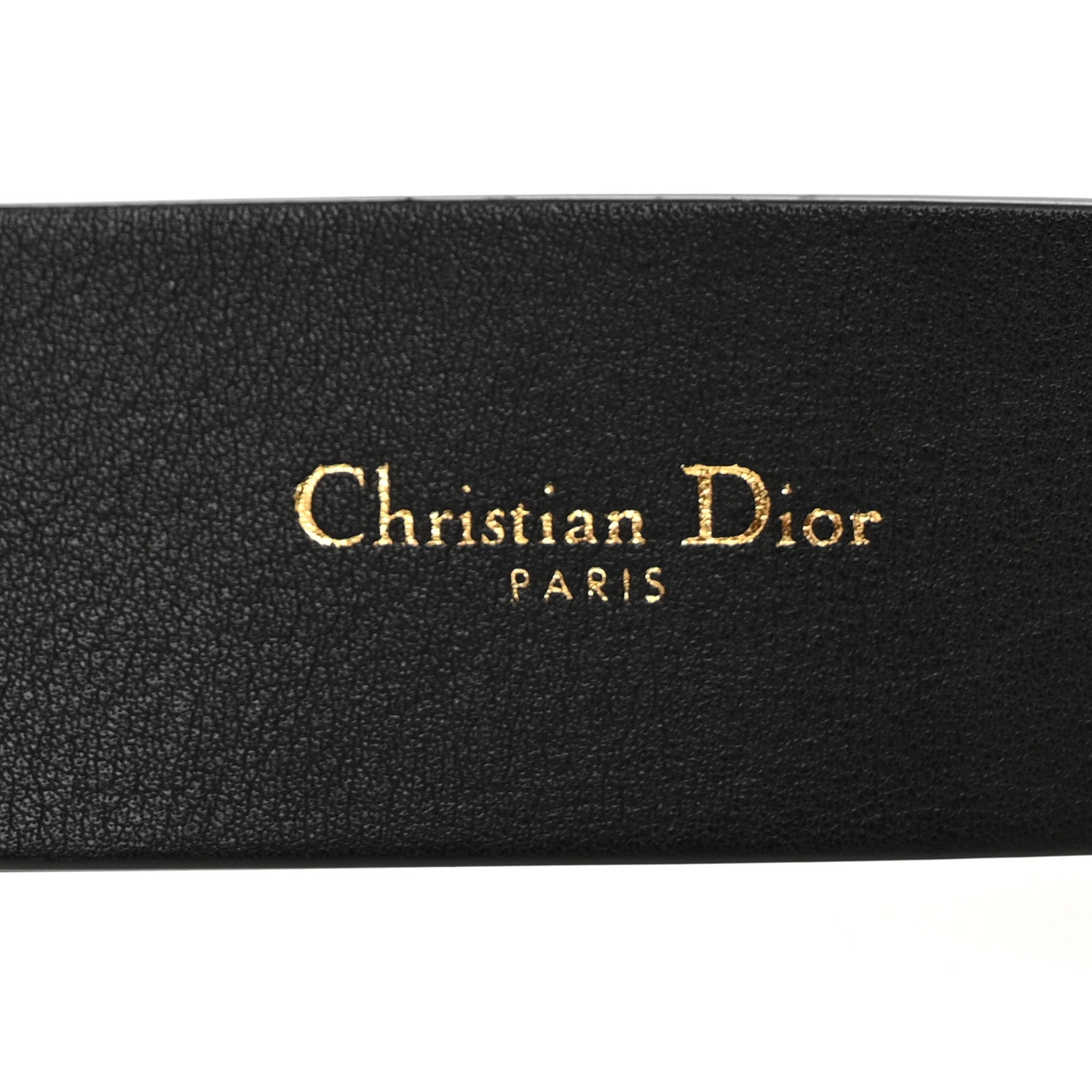 Christian Dior Calfskin 35mm Montaigne Belt 80 32 Black 5 of 8