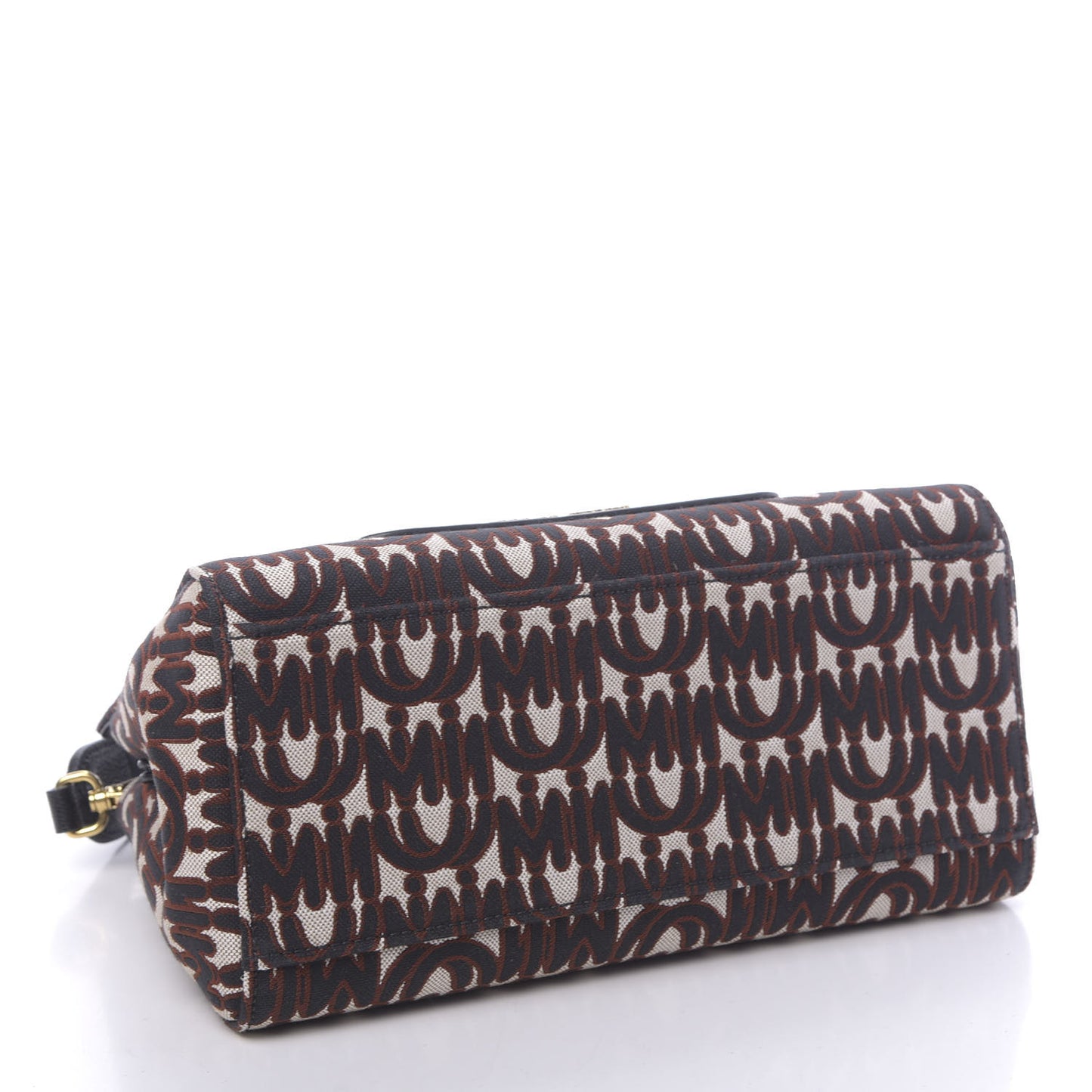 Jacquard Madras Logo Tote Black