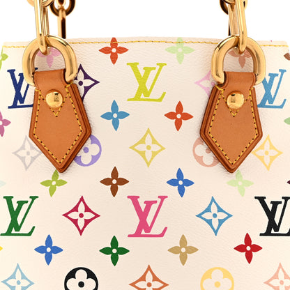Louis Vuitton Monogram Multicolor Audra White 8 of 13