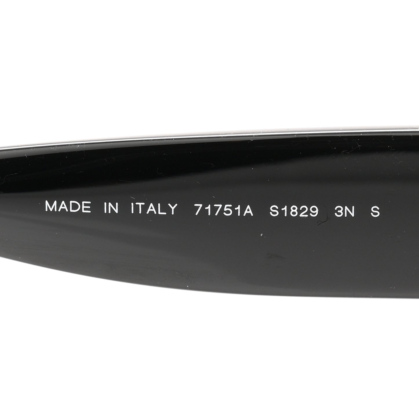 Acetate Butterfly CC Sunglasses 71751A Black