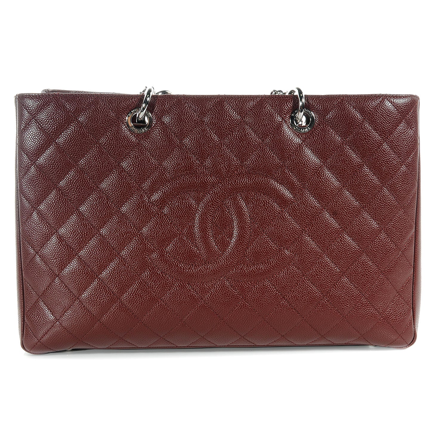 Caviar XL Grand Shopping Tote GST Bordeaux
