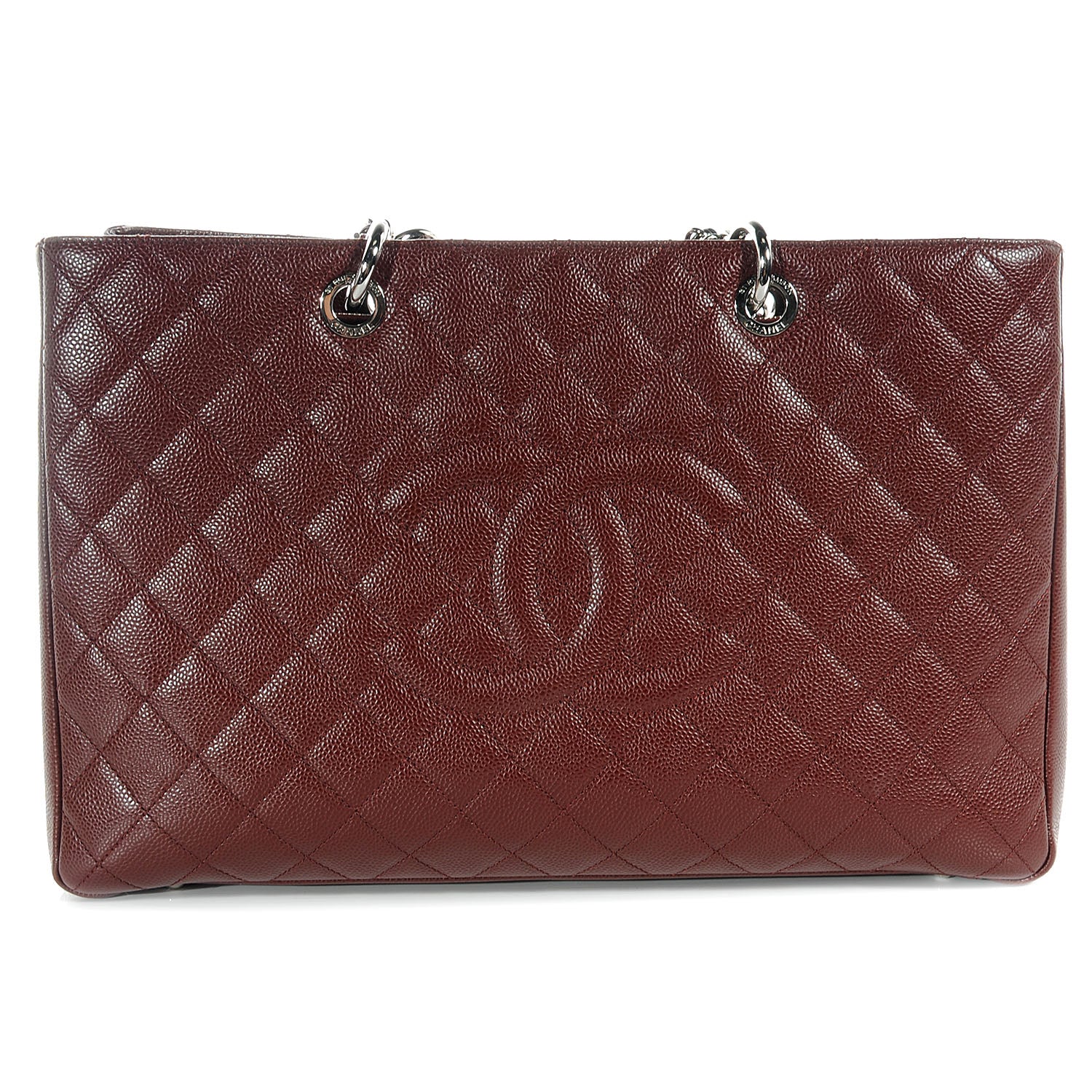 Chanel Caviar XL Grand Shopping Tote GST Bordeaux 1 of 7