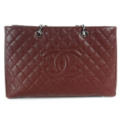 Chanel Caviar XL Grand Shopping Tote GST Bordeaux 1 of 7