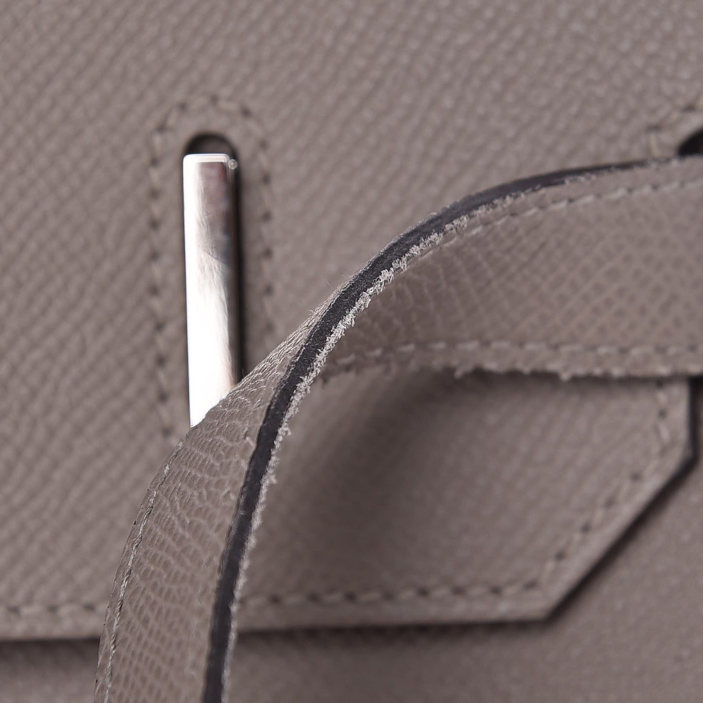 Epsom Birkin 35 Gris Asphalte