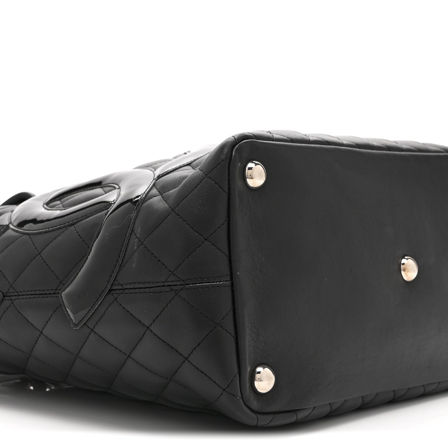 Chanel Calfskin Quilted Large Cambon Tote Black 9 of 10