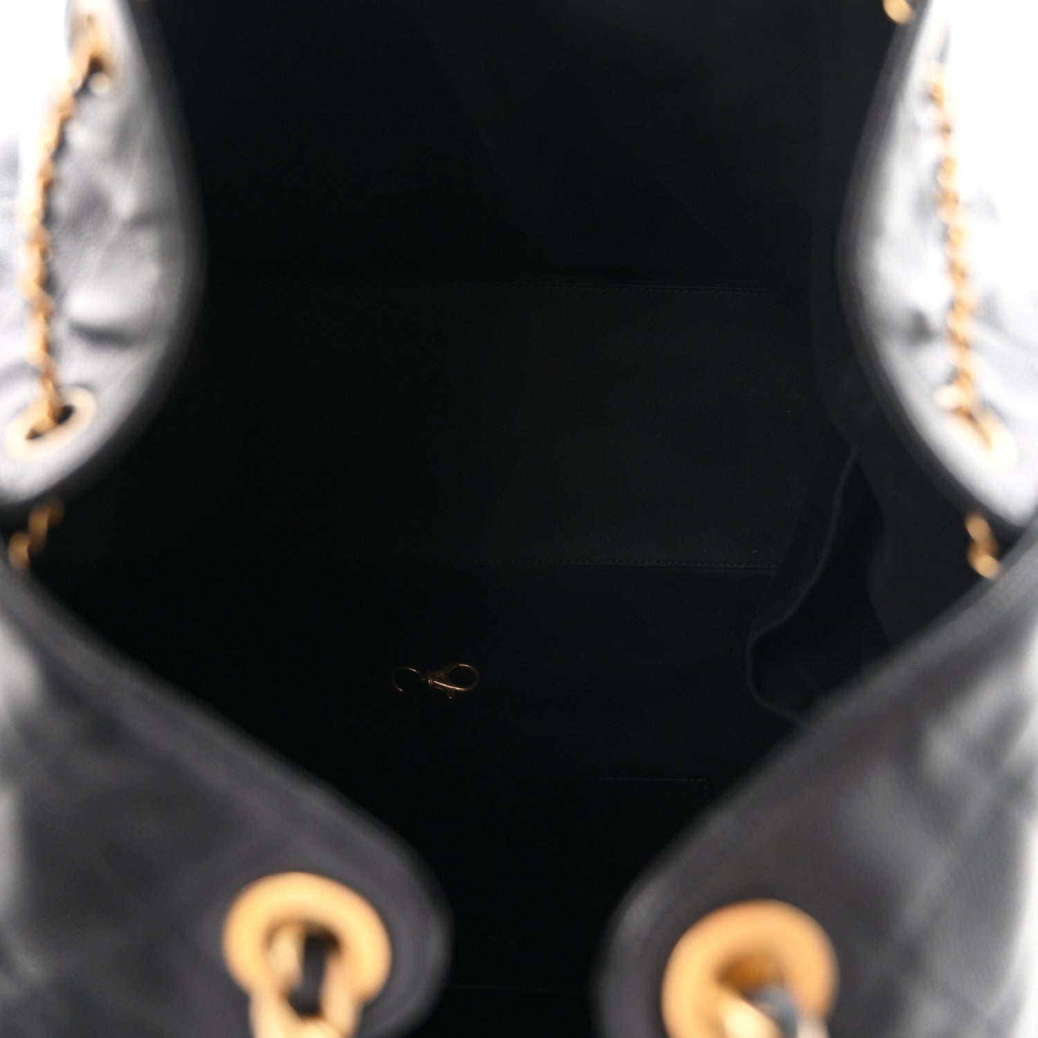 Chanel Caviar Quilted Large Chanel 25 Handbag Black 5 of 10