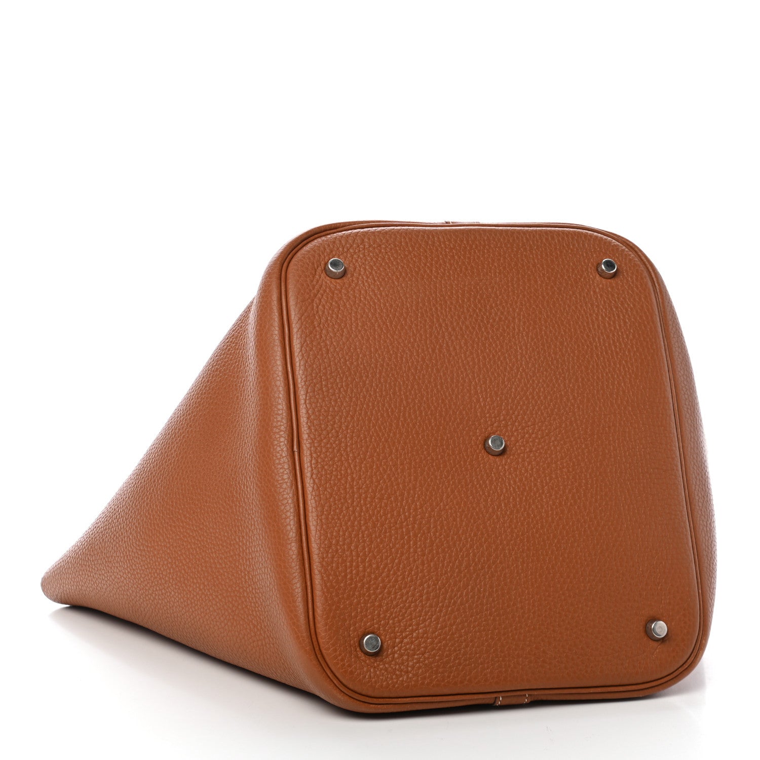 Hermes Taurillon Clemence Picotin 26 GM Gold 4 of 11