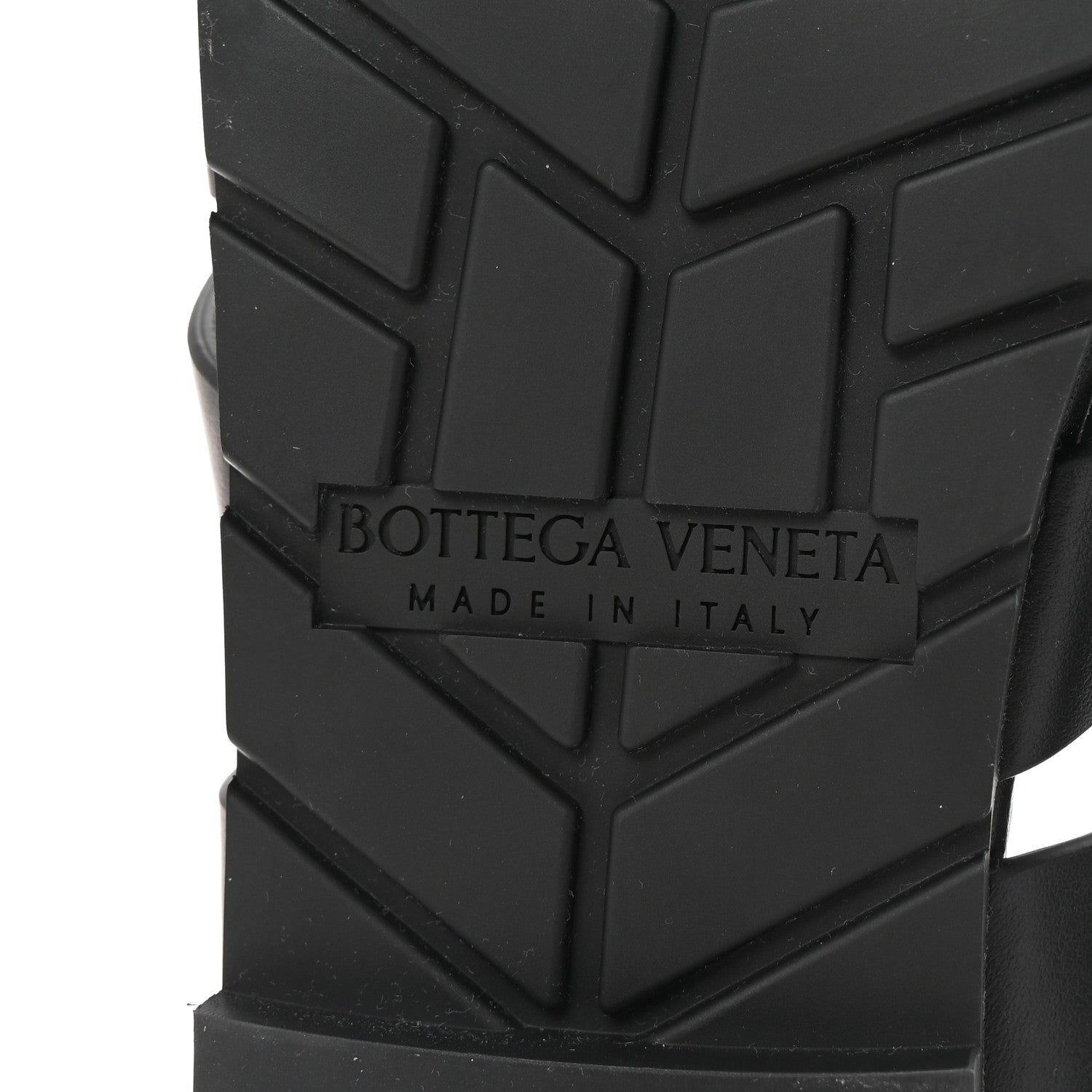 Bottega Veneta Calfskin Alfie Sandals  38 Black 7 of 9