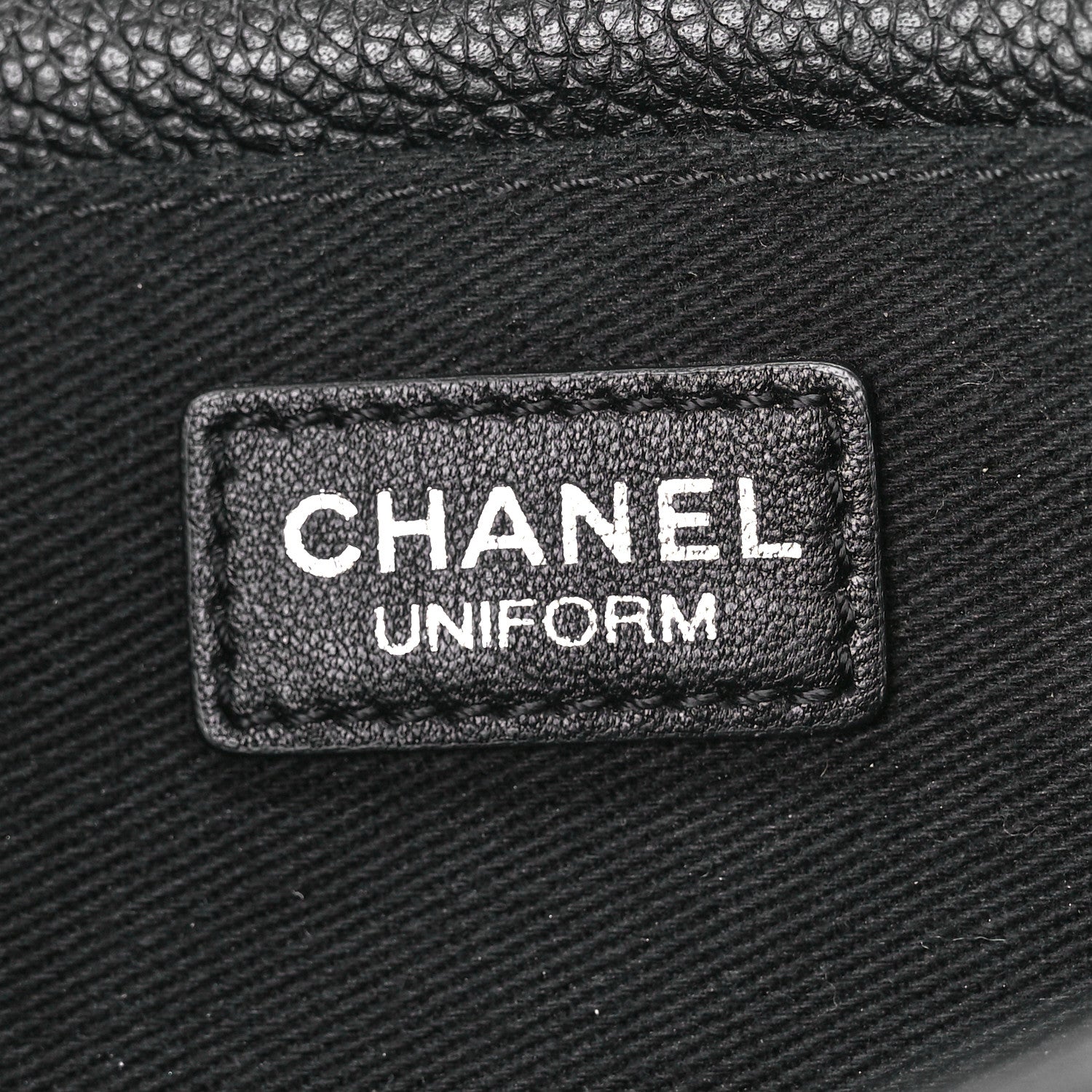 Chanel Grained Calfskin Quilted 2.55 Reissue Flap Belt Bag Clutch Black 6 of 12