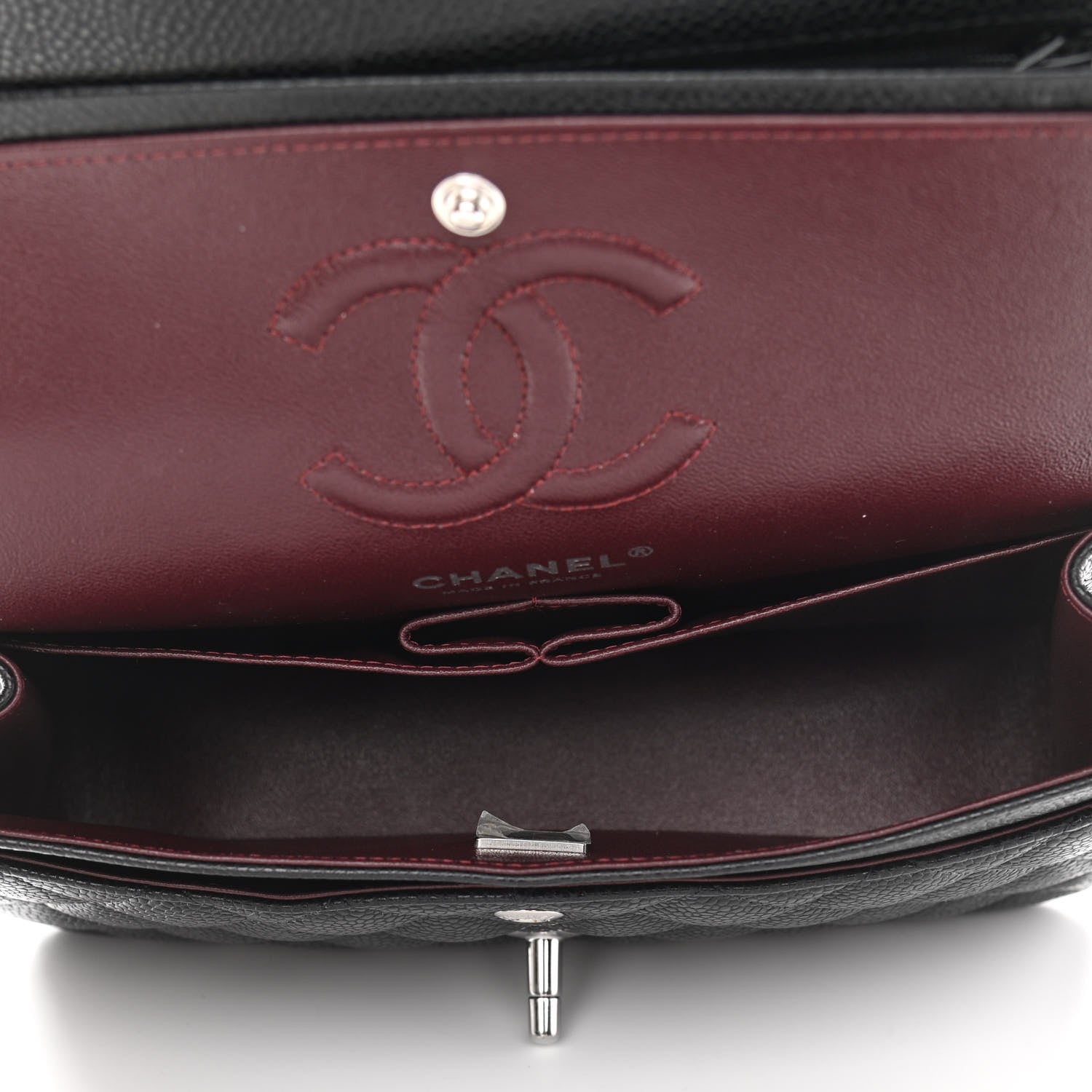 Chanel Caviar Quilted Small Double Flap Black 5 of 11