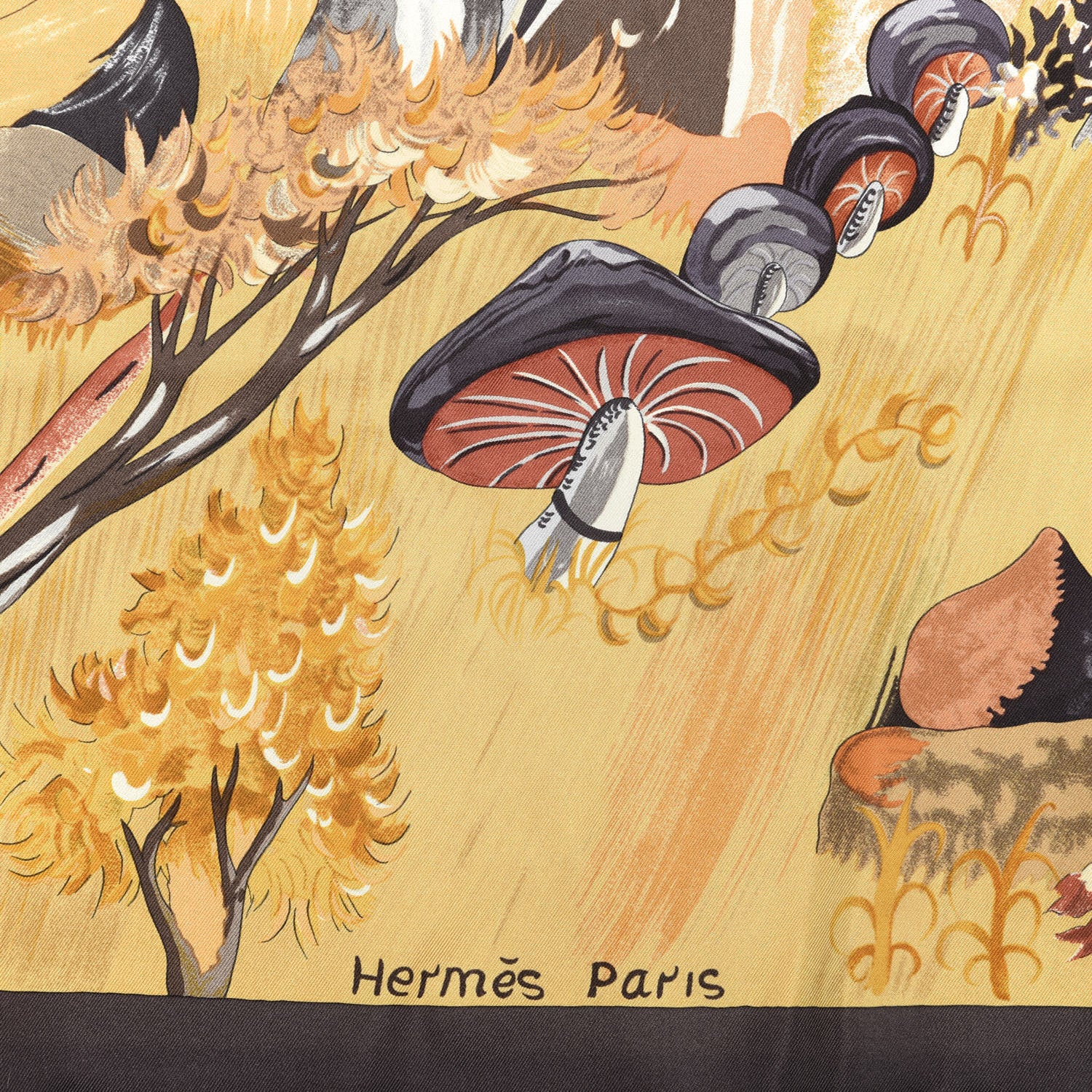Hermes Silk Kuggor Tree Scarf 90 2 of 3