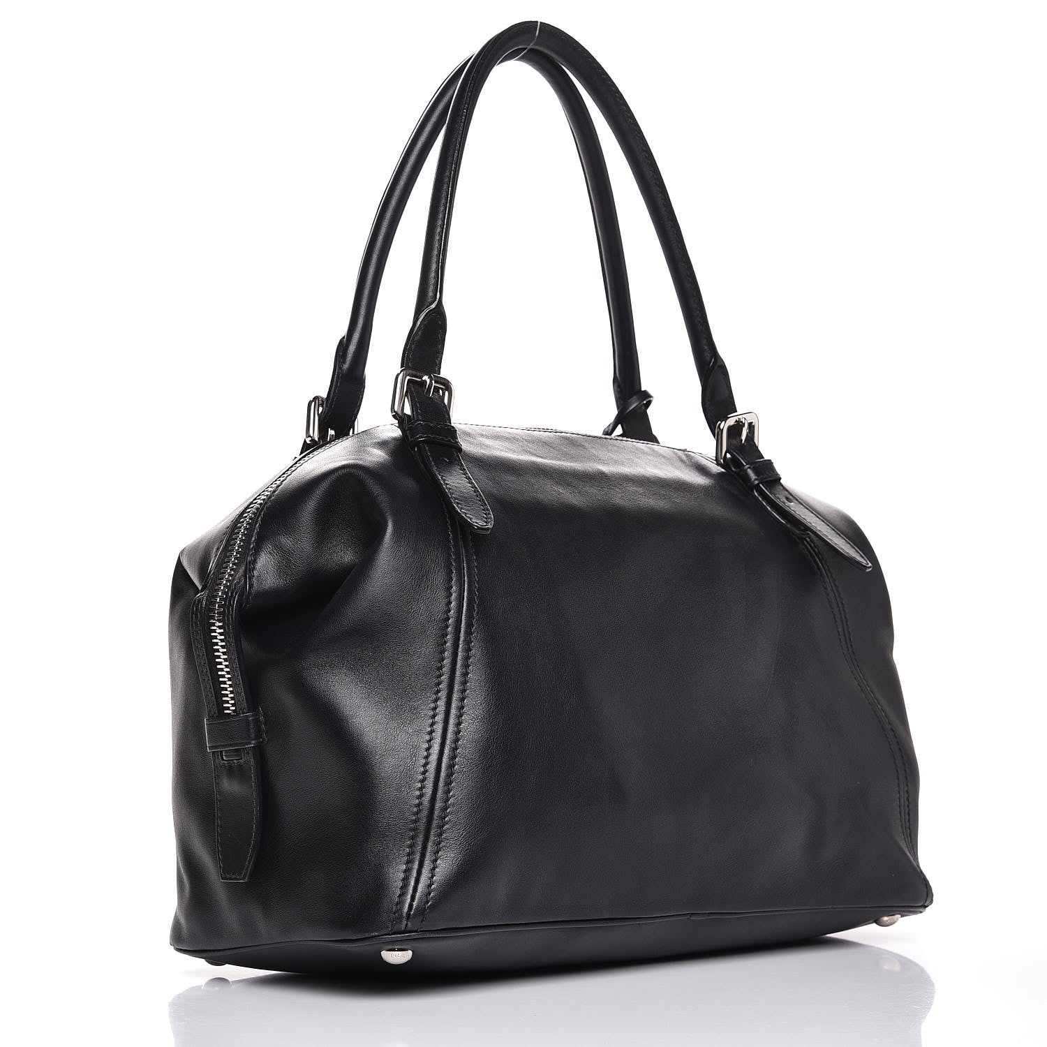 Prada Soft Calf Large Satchel Nero Black 3 of 13