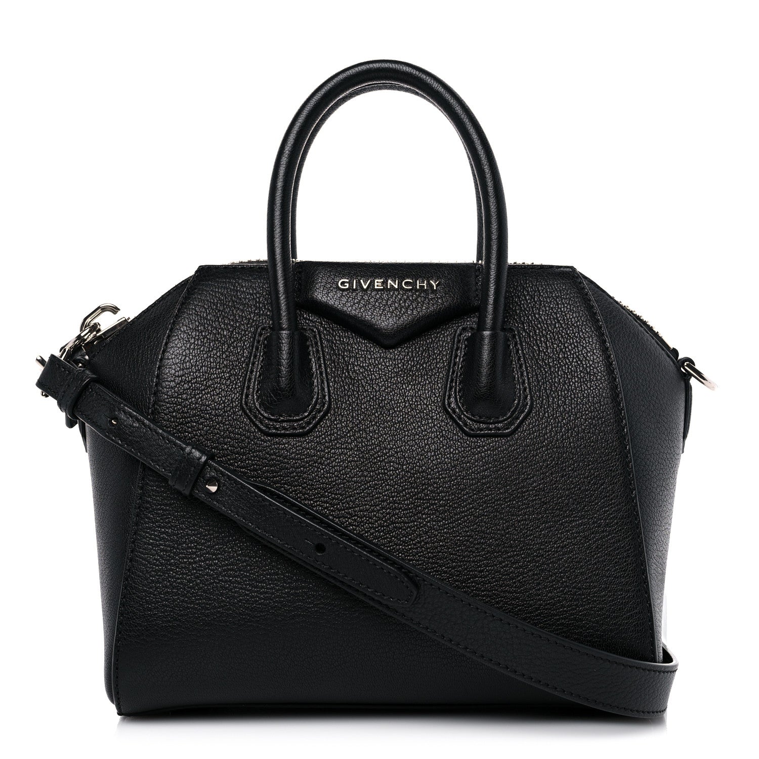 Givenchy Sugar Goatskin Mini Antigona Black 1 of 9