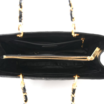 Chanel Caviar Quilted Grand Shopping Tote GST Black 5 of 13
