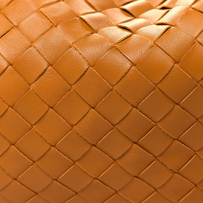 Bottega Veneta Nappa Intrecciato Teen Jodie Hobo Caramel 8 of 10