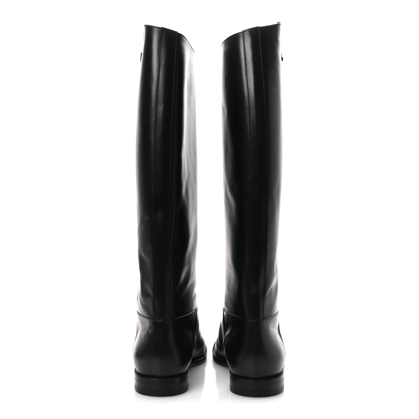 Calfskin LV Amiral High Boot 39.5 Black