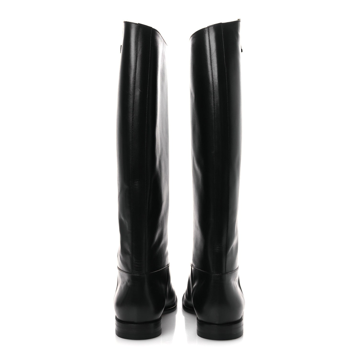Louis Vuitton Calfskin LV Amiral High Boot 39.5 Black 6 of 12