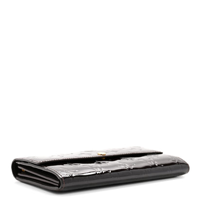 Louis Vuitton Vernis Sarah Wallet Amarante 4 of 11