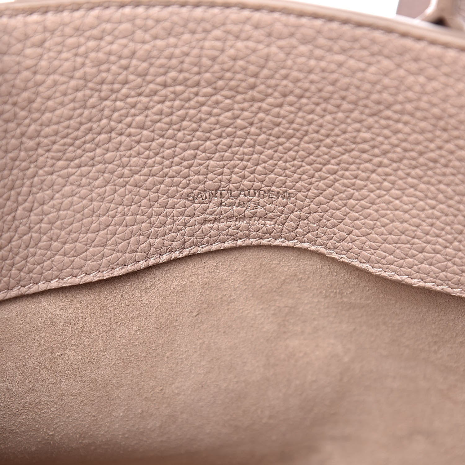 Saint Laurent Grained Calfskin Nano Sac De Jour Souple Nude 7 of 17