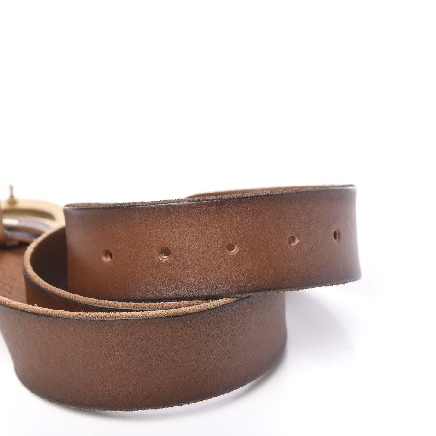 Faded Calfskin Double G 40mm Belt 85 34 Cuir