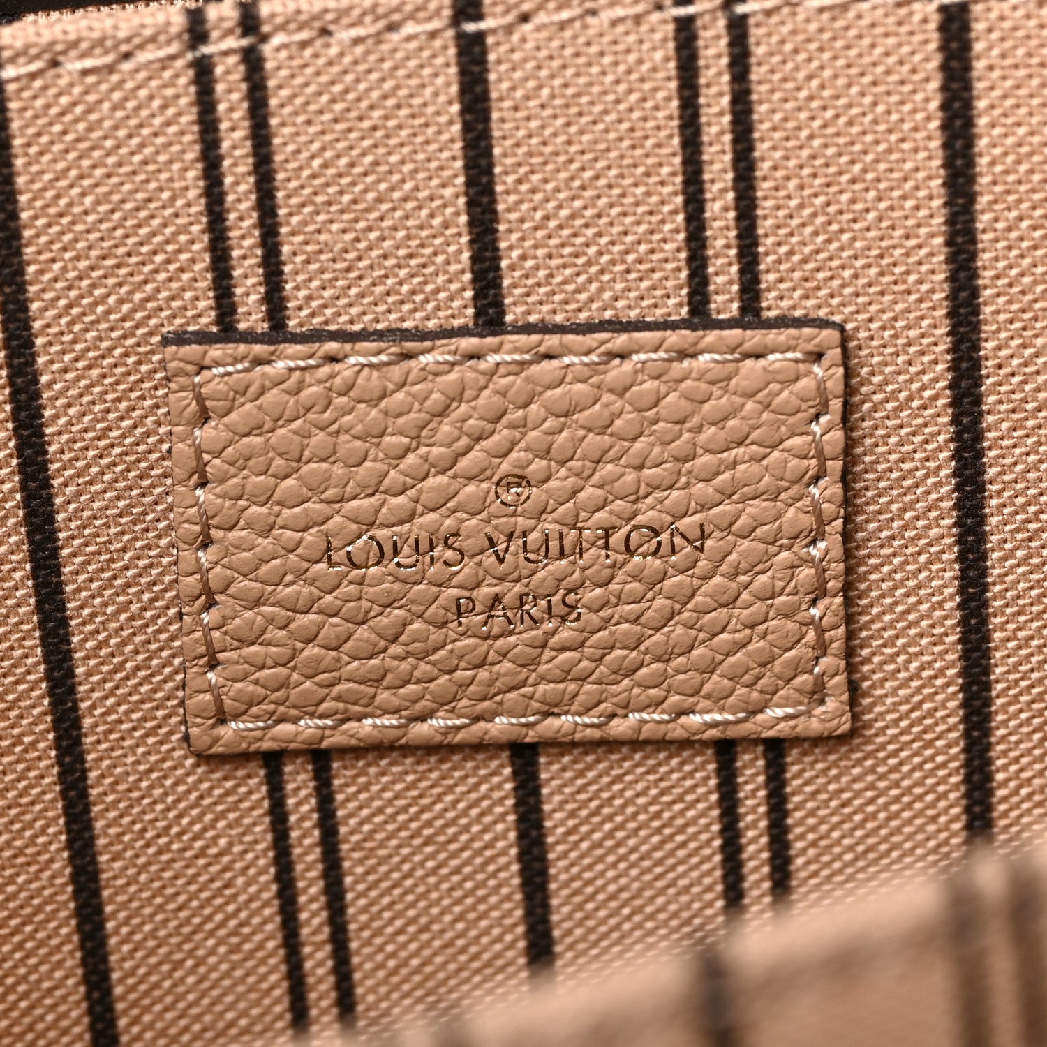 Louis Vuitton Empreinte Pochette Metis Papyrus 6 of 8