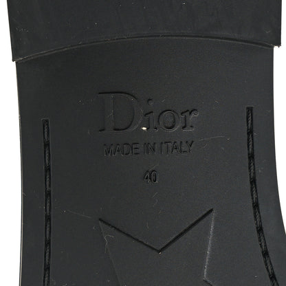 Christian Dior Matte Calfskin Pearl Dio(r)evolution Slide Sandals 40 Black 7 of 8