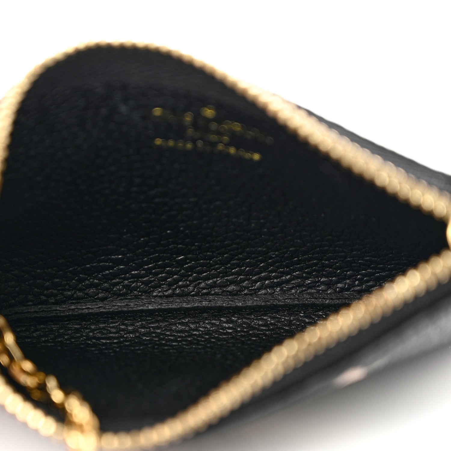 Louis Vuitton Empreinte Monogram Giant Key Pouch Black Beige 5 of 7