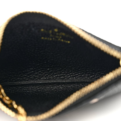 Louis Vuitton Empreinte Monogram Giant Key Pouch Black Beige 5 of 7