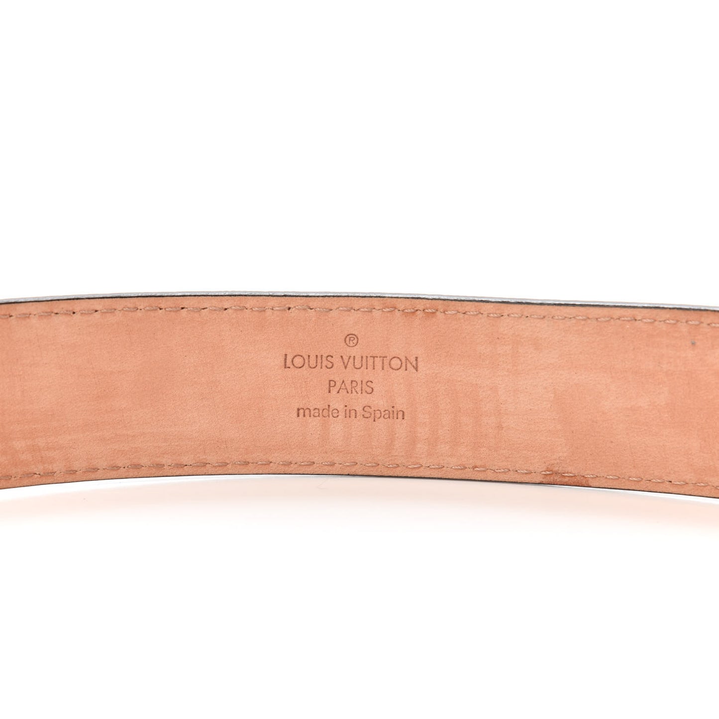 Epi 30mm LV Initiales Belt 80 32 Black