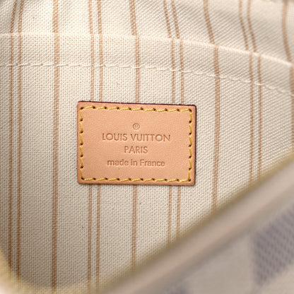 Louis Vuitton Damier Azur Neverfull MM GM Pochette 6 of 13