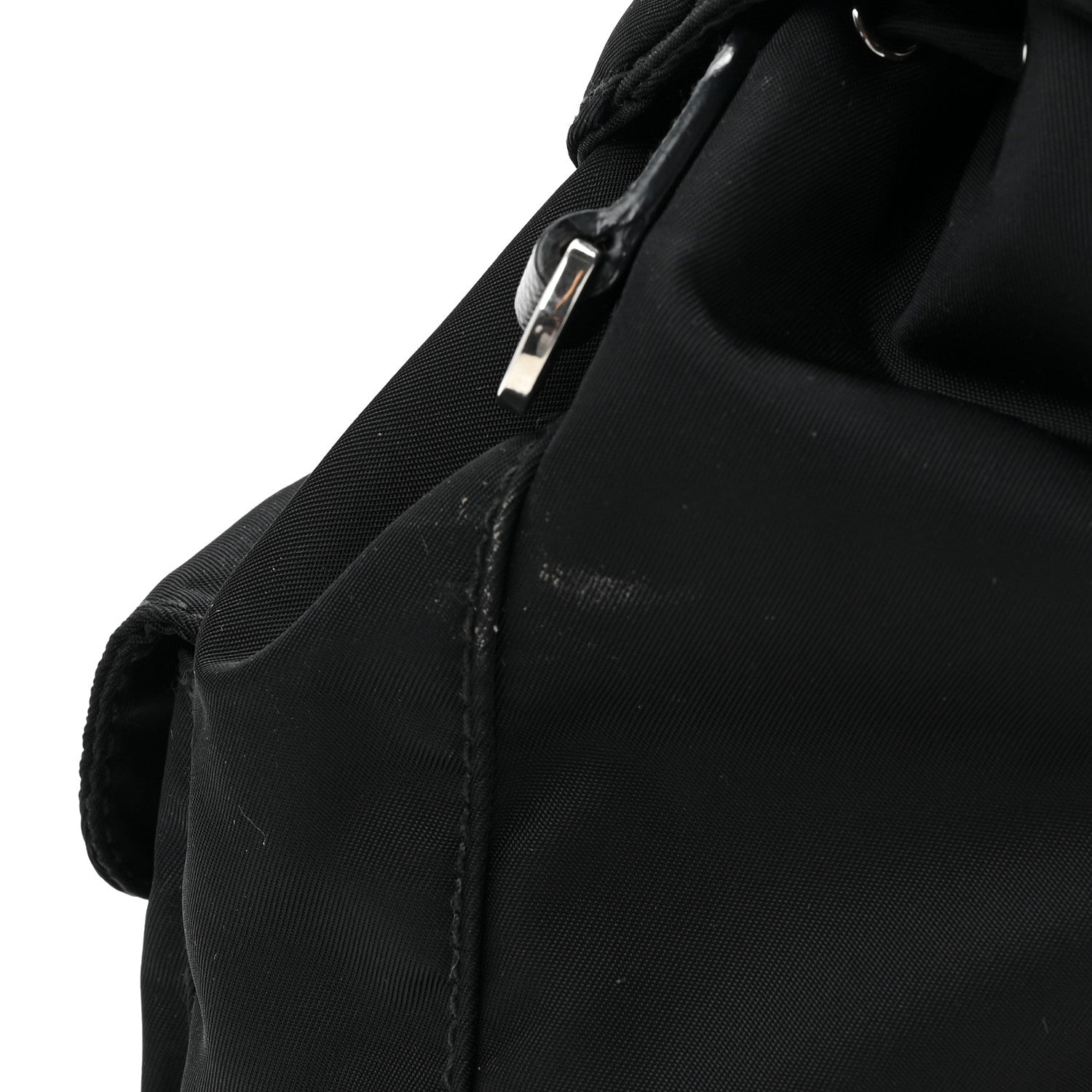 Prada Nylon Vela Mini Crossbody Backpack Black 11 of 12
