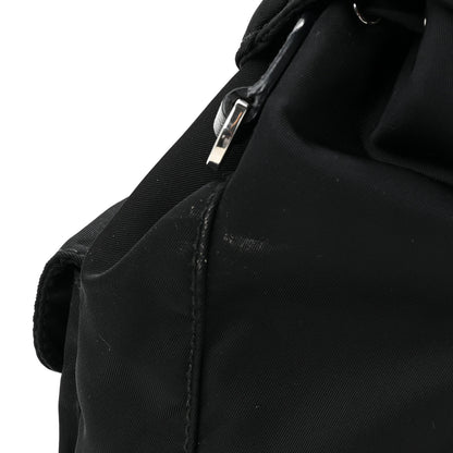 Prada Nylon Vela Mini Crossbody Backpack Black 11 of 12