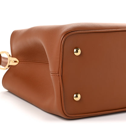 Louis Vuitton Smooth Grained Calfskin Capucines GM Souple Cognac 8 of 10