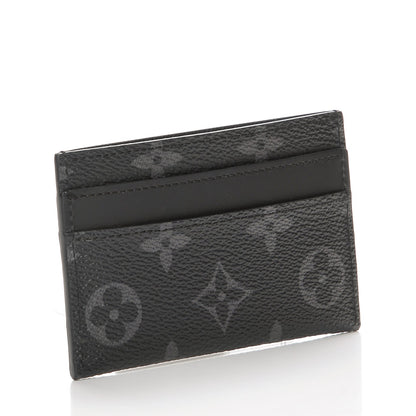 Louis Vuitton Monogram Eclipse Porte-Cartes Double Card Holder 3 of 8