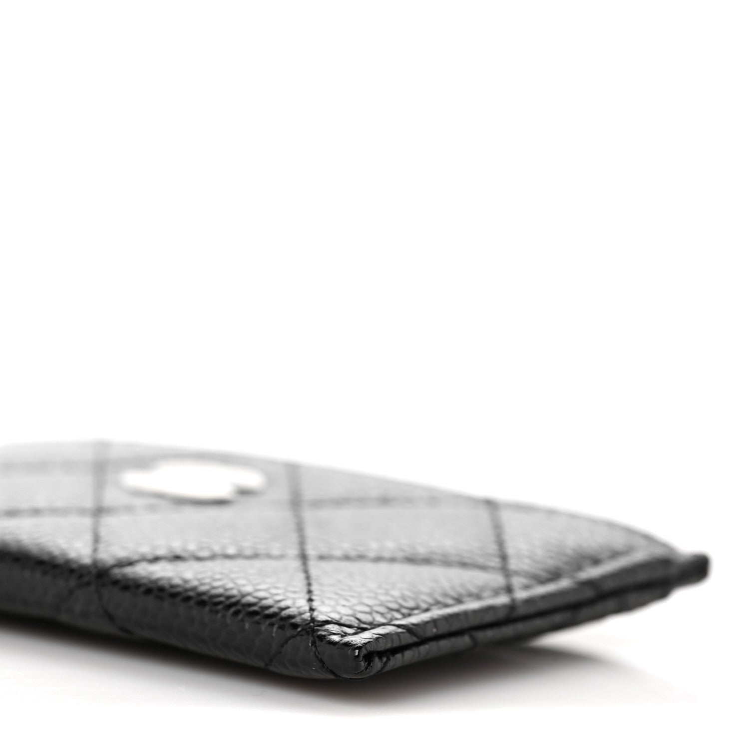 Chanel Caviar Quilted Card Holder Black 9 of 10