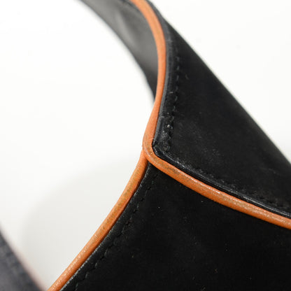 Gucci Nubuck Medium New Jackie Shoulder Bag Black 9 of 15