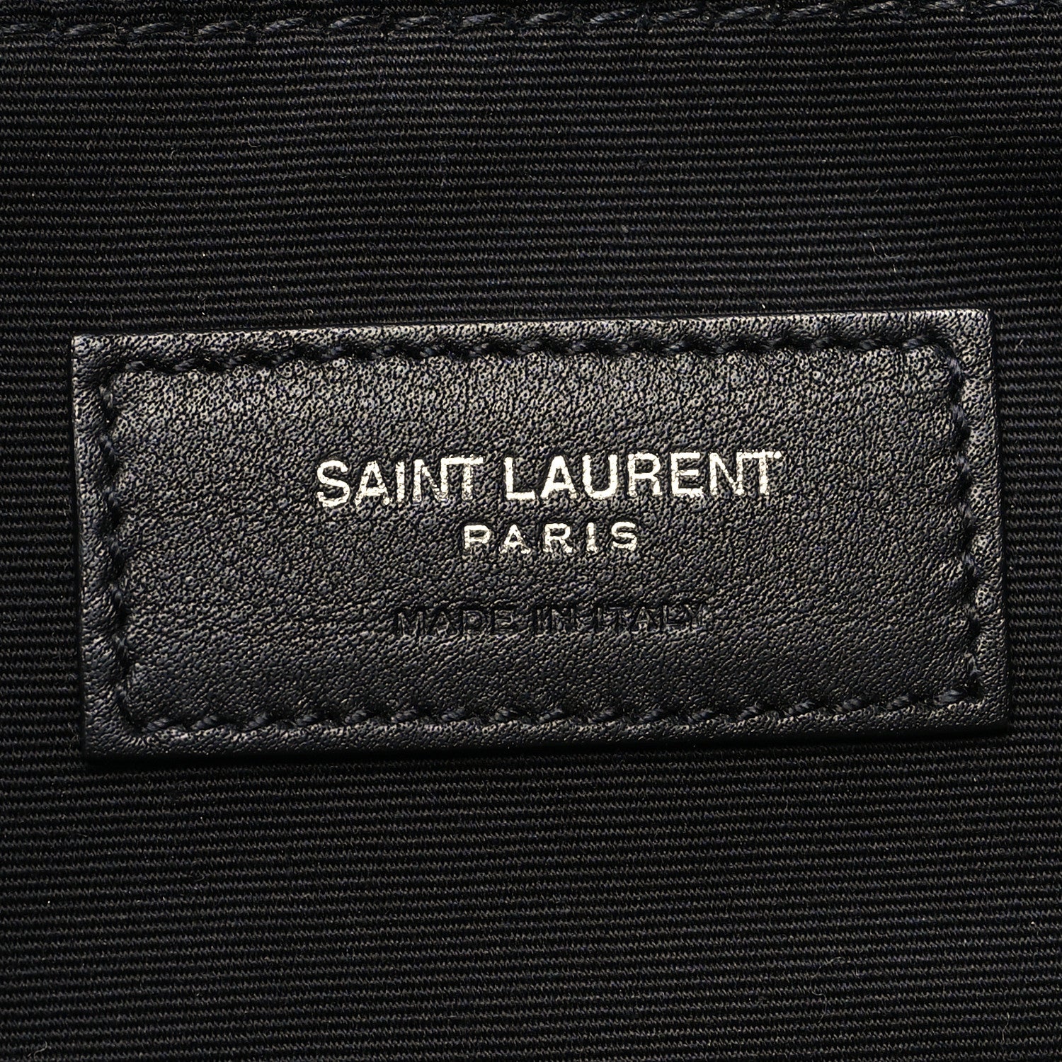 Saint Laurent Canvas Monogram Belt Bag Black 6 of 10