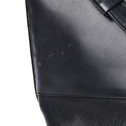 Burberry Calfskin Bucket Shoulder Bag Black 3 of 4